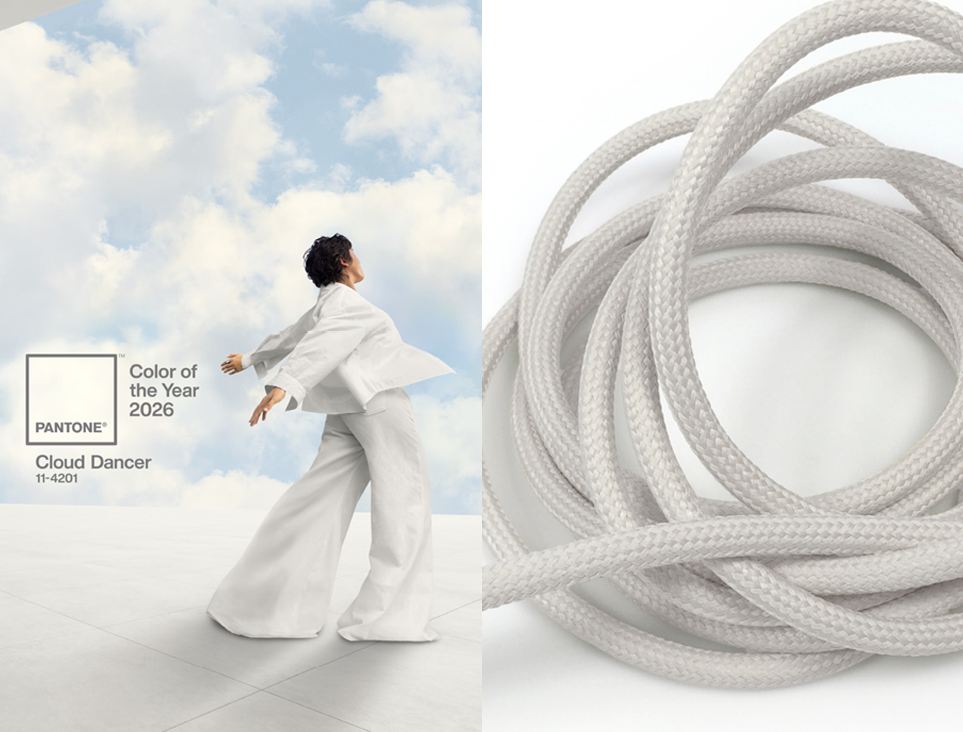 Pantones färg 2026: Cloud Dancer
